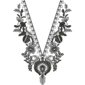 Neck Embroidery Designs