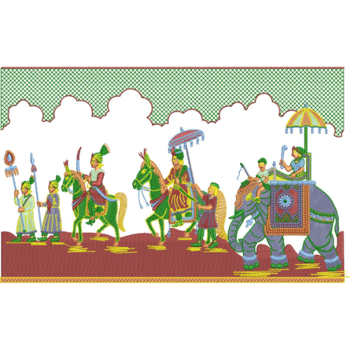 Animal Embroidery Design