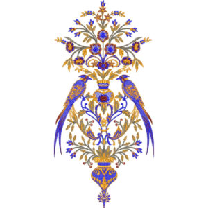 Beautiful Sparrow Embroidery Design