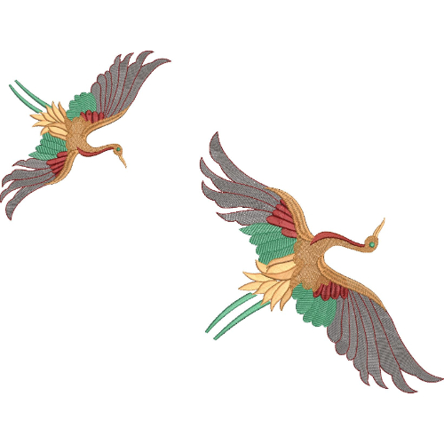 Bird Embroidery Design