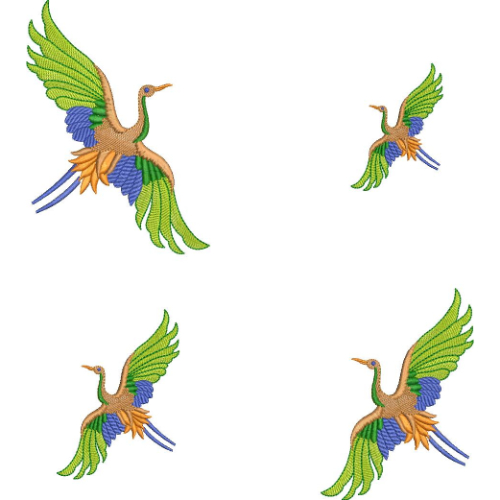 Bird Embroidery Design