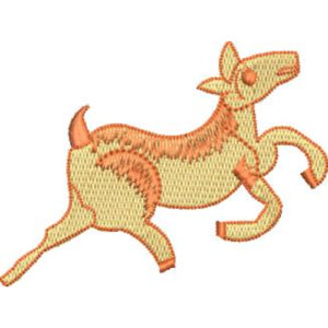 T-shirt Animal Embroidery Design