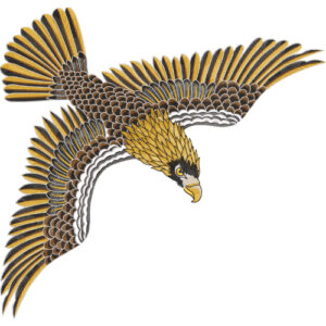 Delicate Bird Embroidery Design