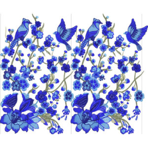 Delicate Bird Embroidery Design