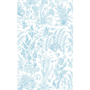 Flower Animal Embroidery Design
