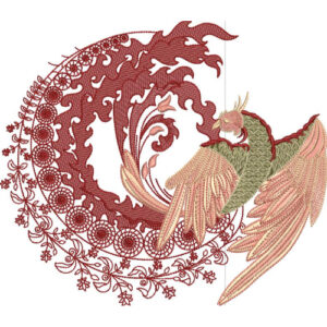 T-shirt Animal Embroidery Design