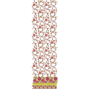 Border Daman Kurta Embroidery Design