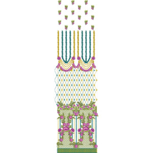 Best Border Daman Embroidery Design
