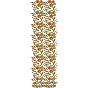 Border Daman Embroidery Design
