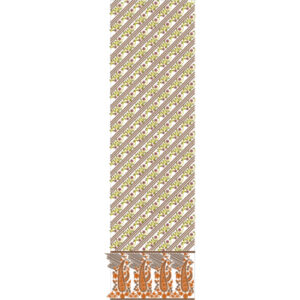 Unique Border Daman Embroidery Design