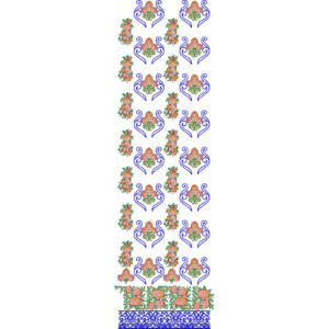 Border Daman Embroidery Design