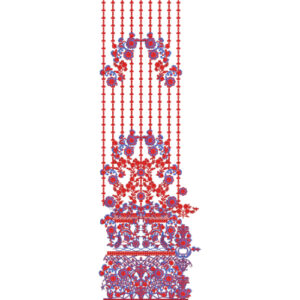 Border Daman Embroidery Design