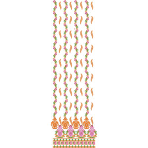 Border Daman Kurta Embroidery Design