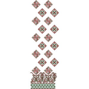 Border Daman Embroidery Design
