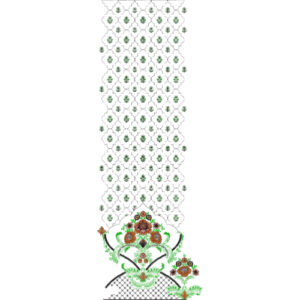 Border Daman Embroidery Design
