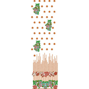 Border Daman Embroidery Design