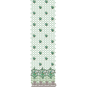 Beautiful Border Daman Embroidery Design