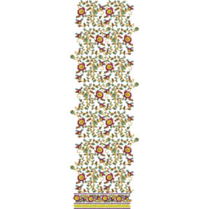 Border Daman Embroidery Design