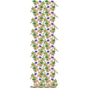 Border Daman Embroidery Design