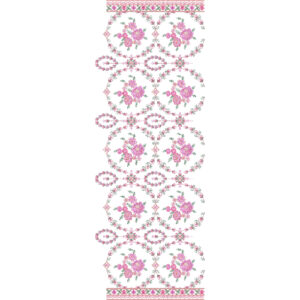 Delicate Dupatta Scarf Embroidery Design