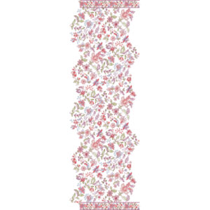 Simple Dupatta Scarf Embroidery Design