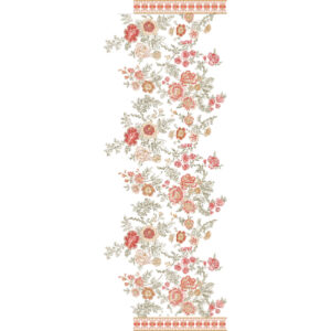 Flower Dupatta Scarf Embroidery Design