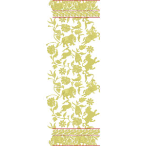 Beautiful Dupatta Scarf Embroidery Design