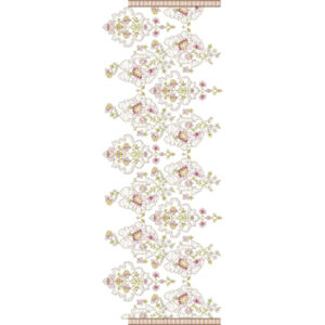 Simple Dupatta Scarf Embroidery Design