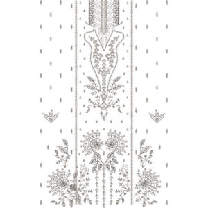 Simple Dress Embroidery Design