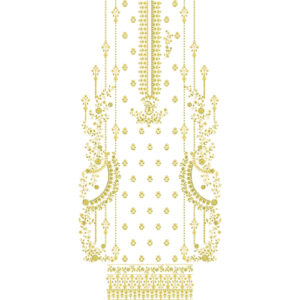 Simple Dress Embroidery Design
