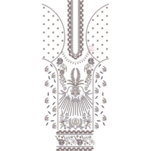 Simple Dress Embroidery Design