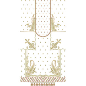 Flower Dress Embroidery Design