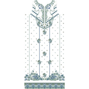 Unique dress Embroidery Design