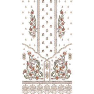 Simple Dress Embroidery Design