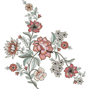 Beautiful Flower Embroidery Design