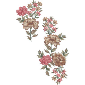 Beautiful Flower Embroidery Design