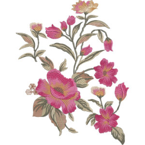 Unique Flower Embroidery Design
