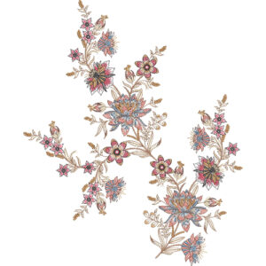Simple Flower Embroidery Design