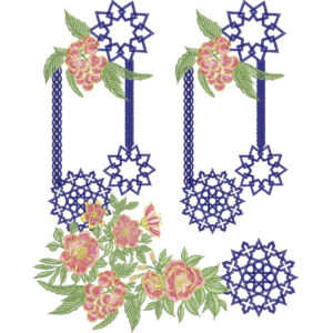 Beautiful Flower Embroidery Design