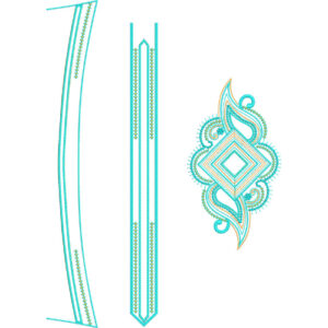 Simple Men Embroidery Design
