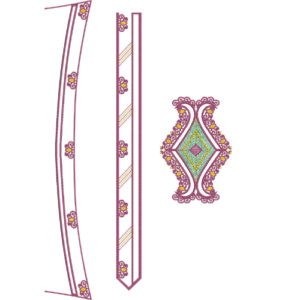 Neck Men Embroidery Design