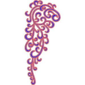 Simple Men Embroidery Design