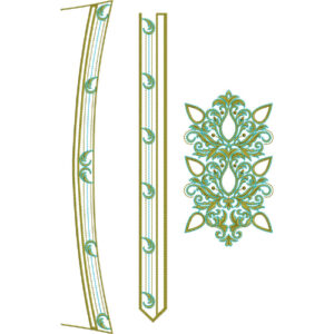 Simple Men Embroidery Design