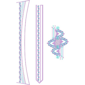 Delicate Men Embroidery Design
