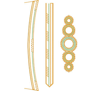 Simple Men Embroidery Design