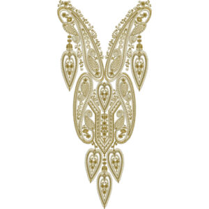 Neck Kurta Embroidery Design