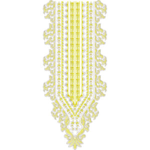 Unique Neck Embroidery Design