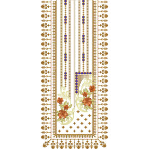Beautiful Neck Embroidery Design