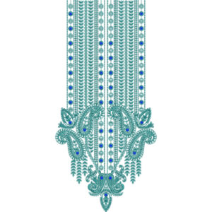 Simple Neck Embroidery Design