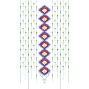Neckline Embroidery Design
